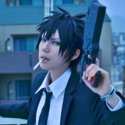 萌神派 心理测量者psycho-pass 狡啮慎也 卫宫切嗣 黑cosplay假发