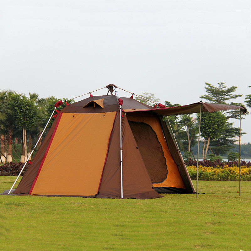 Speed open tent 3-5 double-deck Pergola fully automatic Aluminum pole Tent outdoors Camp Camping family Tent Atriumin the Outdoor/Mountaineer/Camping/Travel Goods , Tent/Atrium/Tent accessories , Camping/Tourism/Mountaineering tent category - from Buy2taobao.com to provide professional Taobao agent buy service