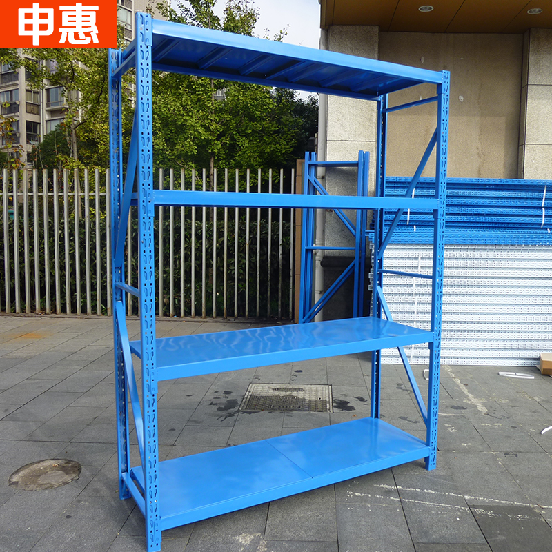 轻型货架仓储仓库房超市地下室储物置物展示架家用铁架江浙沪包邮|ruв категории коммерческий/офисная мебель, полки/витрина, складские стеллажи - от Buy2taobao.com для оказания профессиональной услуги покупки агента Taobao
