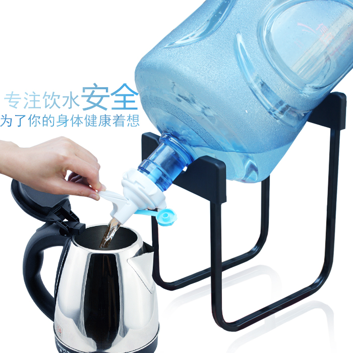 桶装水大桶水支架矿泉水纯净水桶倒置饮水机架子抽取压水器带水嘴在类目 厨房/烹饪用具, 厨用小工具/厨房储物, 手压式饮水器中 - 来自Buy2taobao.com提供专业的淘宝代购服务