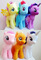 上下架计划:包邮My Little Pony小马宝莉毛绒玩偶玩具公仔儿童礼物柔柔紫悦