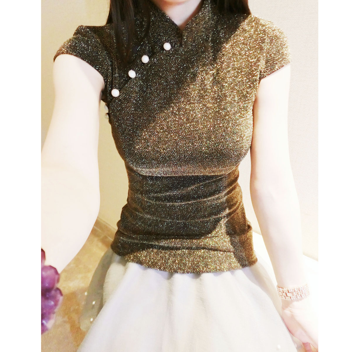 Chinese style Women's wear Ethnic style sexy Watkins Improvement cheongsam jacket Chinese style Retro Stand collar Short sleeved Tuxedoin the Women's clothing/Boutique , Costume/National costume/Stage costumes , Costume/Chinese clothing , Jacket category - from Buy2taobao.com to provide professional Taobao agent buy service