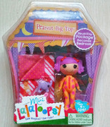 乐乐天使大头纽扣娃娃带配件 8CM LALALOOPSY  PEANUT BIG TOP