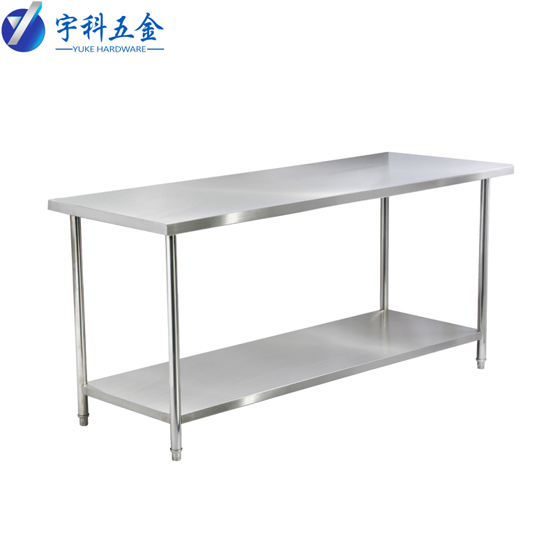 宇科不鏽鋼拆裝式雙層無背工作台廚房簡易工作台雙層在類目 五金/工具, 機械五金, 工作臺中 - 來自Buy2taobao.com提供專業的淘寶代購服務