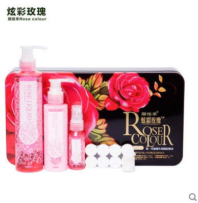 炫彩玫瑰经典斑清玫瑰水玫瑰水乳之恋套装面部护理水疗护肤品套盒在类目 美容护肤/美体/精油, 面部护理套装中 - 来自Buy2taobao.com提供专业的淘宝代购服务