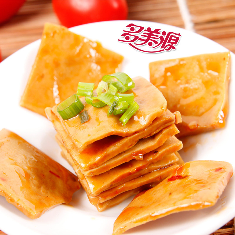 买2件减2元】多美源豆干500g装麻辣豆腐干小零食品好吃特产小包装