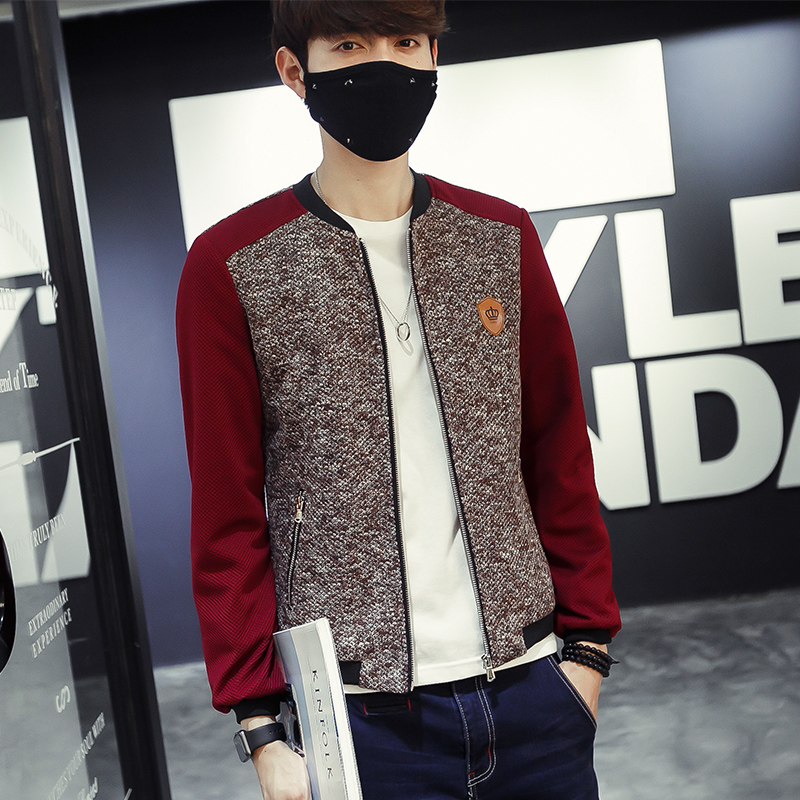 Autumn man coat Youth Thin section Jacket Korean Edition Self cultivation Trend men's wear clothes student mlb Large Sizein the Men's clothing, Jacket category - from Buy2taobao.com to provide professional Taobao agent buy service