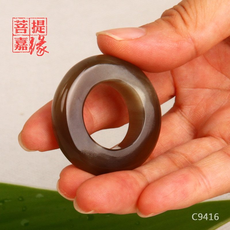 天然精工白水牛角扳指搬指班指 平安扣牛角环扣手 收藏 把玩 39MM|msdalam kategori Aksesori/Barang Kemas Fesyen, Ring/Ring - dari Buy2taobao.com untuk memberikan perkhidmatan ejen Taobao profesional membeli