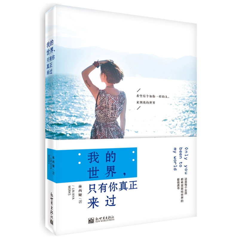 正版现货  我的世界.只有你真正来过  爱情情感小说 林希娅 著 新世界 奥华元