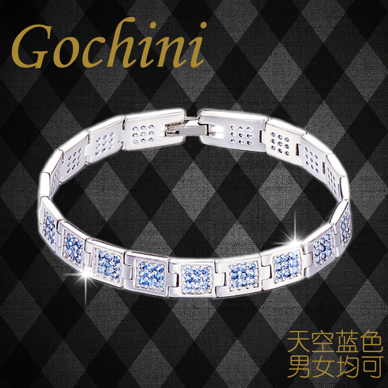 Gochini 简约个性手链男女情侣一对日韩版送女朋友生日礼物首饰品在类目 饰品/流行首饰/时尚饰品新, 手链中 - 来自Buy2taobao.com提供专业的淘宝代购服务
