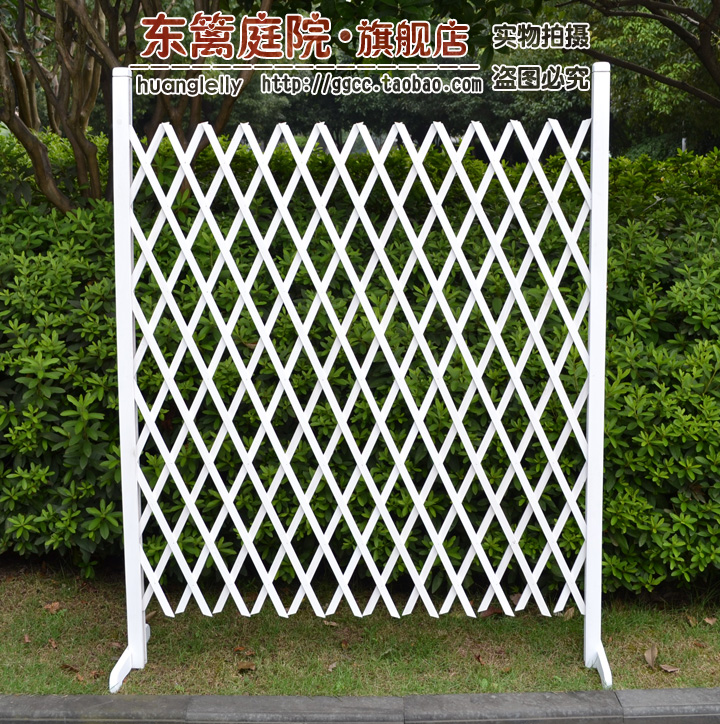 热销庭院木质白色伸缩栅栏拉伸围栏碳化防腐木网格篱笆婚庆道具|msdalam kategori penghantaran bunga/bunga simulasi/tumbuhan berkebun, Gardening Supplies, pagar besar/pagar - dari Buy2taobao.com untuk memberikan perkhidmatan ejen Taobao profesional membeli