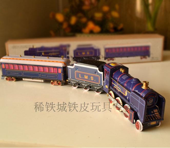 稀鐵城-發條鐵皮玩具 上鏈條道具 出口懷舊禮品 複古老式三節火車在類目 玩具/童車/益智/積木/模型, 其它玩具中 - 來自Buy2taobao.com提供專業的淘寶代購服務
