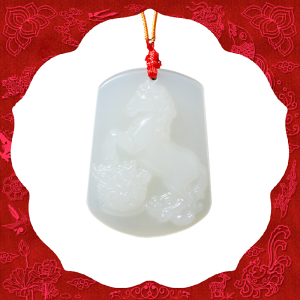 运缘阁开光2016年十二生肖属羊吉祥物跃马生