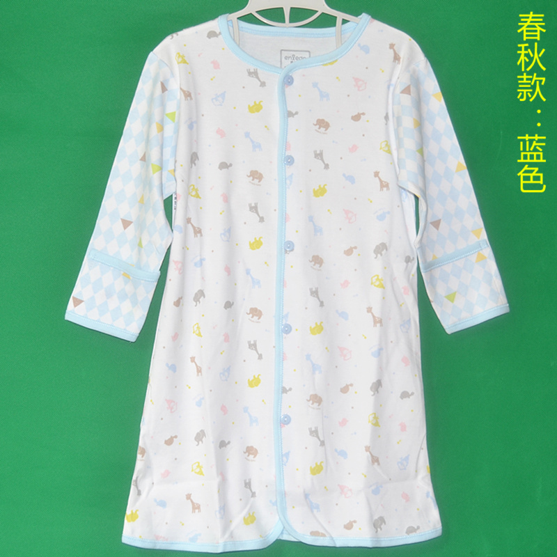 Infants Lertao Baby robe pure cotton Baby pajamas Spring and autumn season Nightdress men and women children Nursing belly Robe Autumn and winterin the Children/Baby/Family fitted , Children tracksuit , Home gowns/Nightwear category - from Buy2taobao.com to provide professional Taobao agent buy service