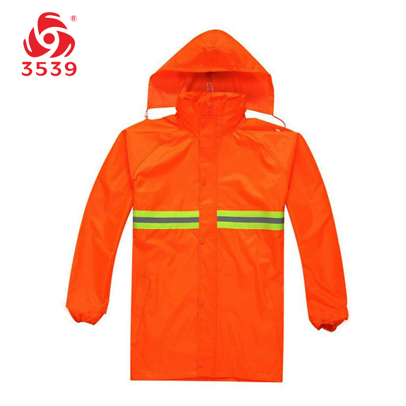 3539正品户外反光加厚雨衣 分体式安全工作 环卫绿化摩托车雨衣|ruв категории спортивная сумка/открытый пакет/аксессуары, плащ/дождь брюки/пончо - от Buy2taobao.com для оказания профессиональной услуги покупки агента Taobao