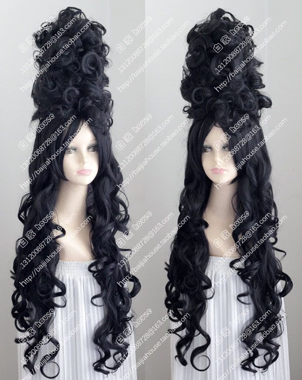 U.S. and European court Wig Queen princess French Aristocracy Wig Black roll Stage Television Christmas Wigin the Hair Care/Wig , Wig , Whole wig category - from Buy2taobao.com to provide professional Taobao agent buy service