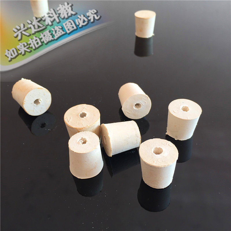 单孔橡胶塞 30×300试管用 小学初高中器材仪器 工厂化验室