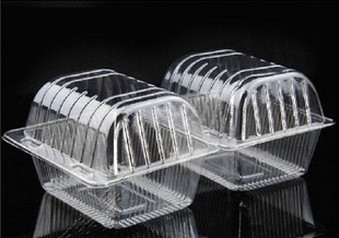 加厚k57吸塑盒蛋糕打包盒，塑料透明点心盒，西点穆斯盒100个装