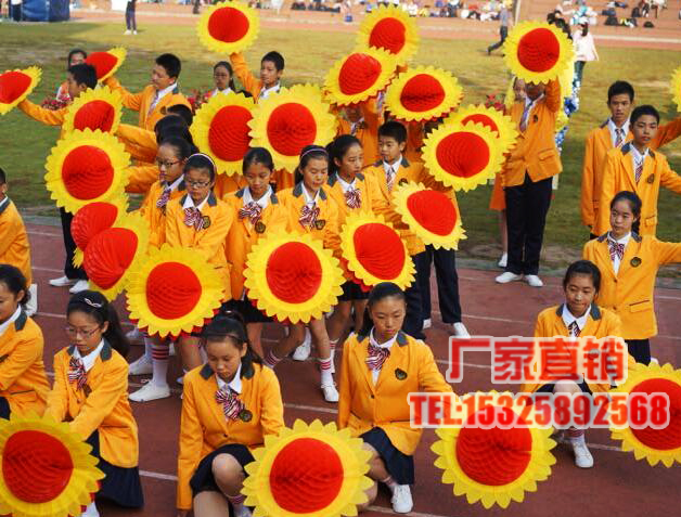 苏杰舞蹈道具厂 专业生产舞蹈扇子手翻折叠向日葵道具花太阳花在类目 运动/瑜伽/健身/球迷用品, 舞蹈/健美操/体操, 体操, 体操道具中 - 来自Buy2taobao.com提供专业的淘宝代购服务