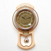 北极星田园时钟卧室超静音钟表客厅挂钟创意挂表时尚现代石英钟表