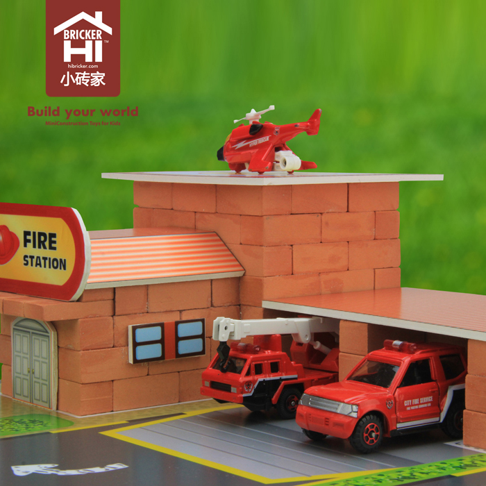 美国迷你建筑玩具小砖家消防站 警察局二合一儿童手动DIY积木益智在类目 玩具/童车/益智/积木/模型, 串珠/拼图/配对/拆装/敲打玩具, 建构/拼插积木中 - 来自Buy2taobao.com提供专业的淘宝代购服务