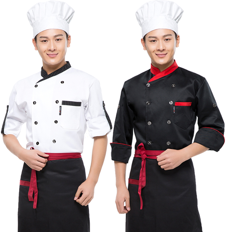 chef uniforms Long sleeve Autumn and winter hotel kitchen Hotel Restaurant Kitchen clothing Cake Bakers thickening cook coverallin the Men's clothing, Set , Tooling uniform category - from Buy2taobao.com to provide professional Taobao agent buy service