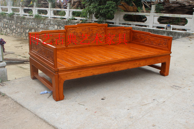 multi-function Push pull Old Elm solid wood Pear Tailored New Chinese style Use sofa Ocean bed Green furniturein the Residential furniture , Beds , Ocean bed category - from Buy2taobao.com to provide professional Taobao agent buy service