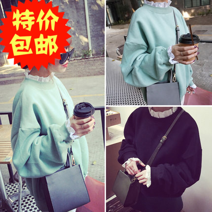 Autumn and winter Harajuku Sweater Korean Edition student Easy Socket Plush thickening bf Sweater coatin the Women's clothing/Boutique , Sweater/Fleece category - from Buy2taobao.com to provide professional Taobao agent buy service