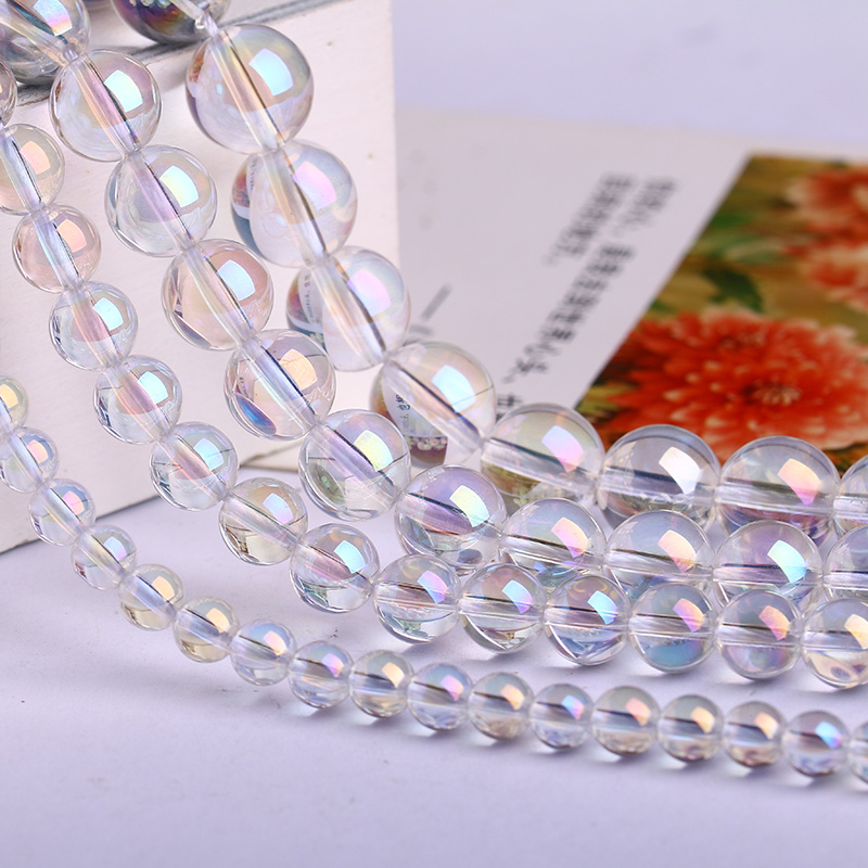 慈晶阁DIY 手工饰品配件 天然白水晶散珠 白晶镀彩炫彩圆珠半成品在类目 饰品/流行首饰/时尚饰品新, DIY配件, 其他DIY饰品配件中 - 来自Buy2taobao.com提供专业的淘宝代购服务