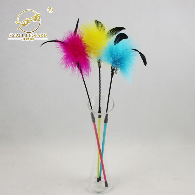 colour Turkey feather Cat teaser stick Star who meow Toys Maomao interaction Toys Cat teaser stick Toysin the Pet/Pet food and supplies , Cat/Dog Toys , Funny cat stick category - from Buy2taobao.com to provide professional Taobao agent buy service