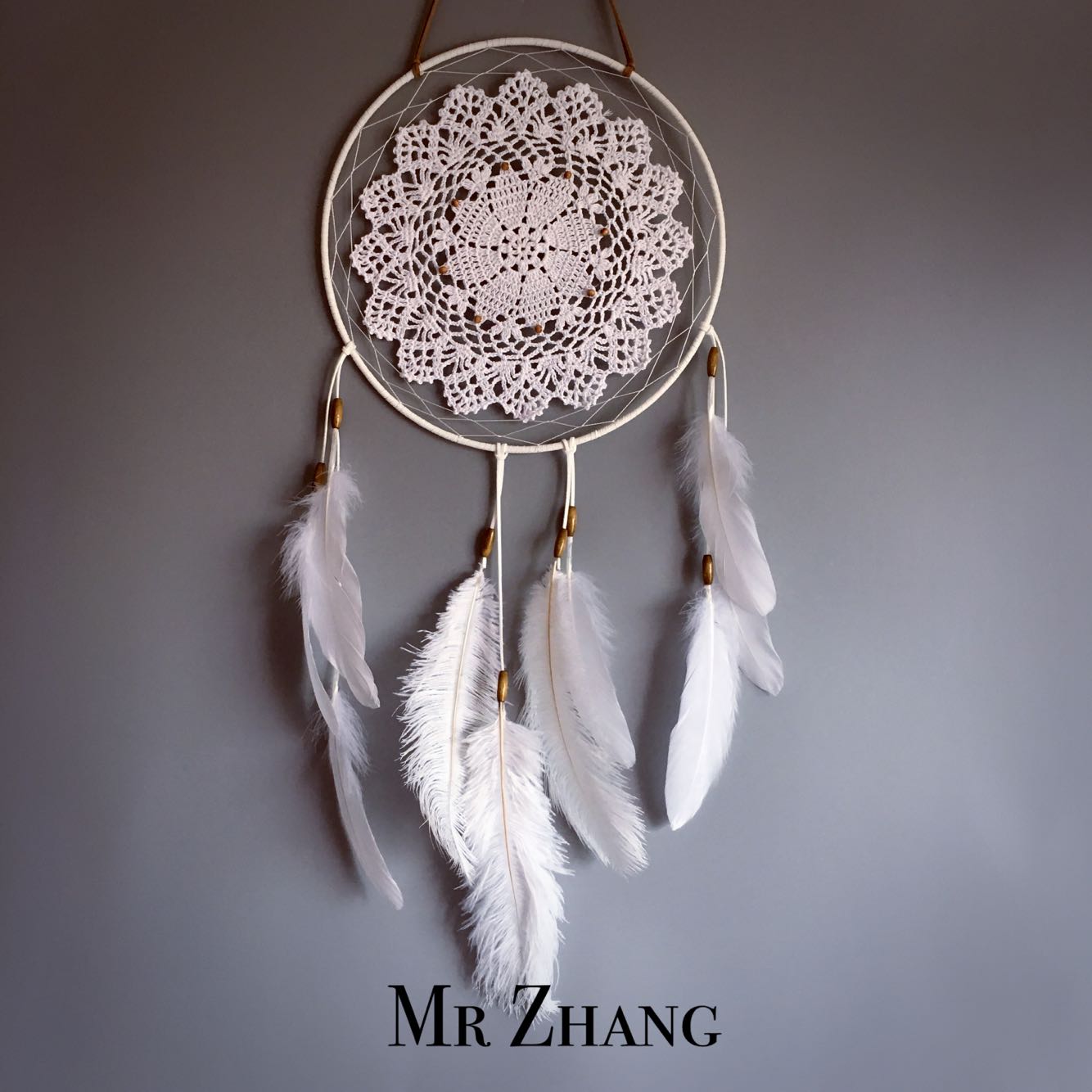 张先生手作Mr Zhang原创捕梦网羽毛挂饰家居软装文艺礼物|msdalam kategori Aksesori rumah, barang kemas kreatif, Air Charm - dari Buy2taobao.com untuk memberikan perkhidmatan ejen Taobao profesional membeli
