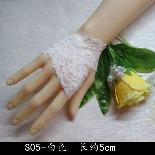 summer Female models Hand side tattoo Scar Wound Lace Wristband Sunscreen Mitts Hemidactyly simple and easy glovein the Accessories/Leather belt/Hat/Muffler , Gloves category - from Buy2taobao.com to provide professional Taobao agent buy service