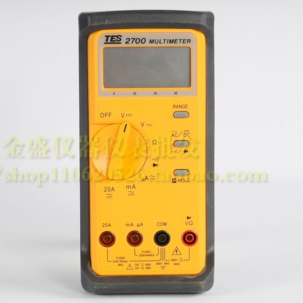 泰仕TES2700數字萬用表 自動裏程 耐用型數字試電表全新原裝正品在類目 五金/工具, 儀器儀表, 萬用表中 - 來自Buy2taobao.com提供專業的淘寶代購服務