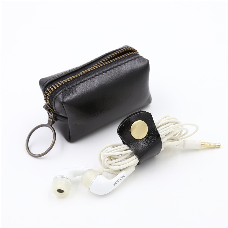 genuine leather headset Ear line Storage U disk Small change Coin Protective bag Refinement Small Miniin the 3C Digital Accessories, Digital package/Shelves/Arrange , Headphone winder category - from Buy2taobao.com to provide professional Taobao agent buy service