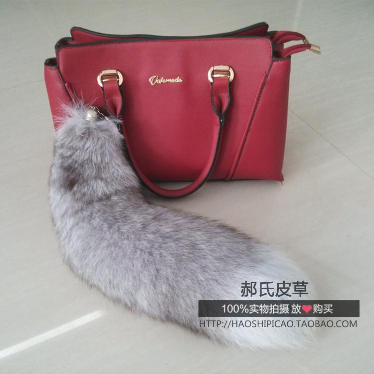Super large Fox tail Bag Pendant Pendants Jewelry automobile Key buckle fashion leather and fur atmosphere Explosive moneyin the Accessories/Leather belt/Hat/Muffler , Shoes and bags/Belt Accessories , Bag Accessories , Bag pendant category - from Buy2taobao.com to provide professional Taobao agent buy service