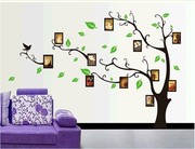 中国风玄关相框照片墙 自粘墙贴可移除贴纸画温馨玻璃防撞记忆树