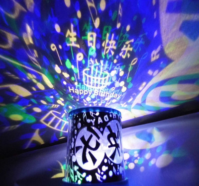 !Happy Birthday Star Light Bright Edition LED starry sky Projection lamp USB Send light 1in the Toy/Childs/Puzzle/Building block/Model , Electronic/Light/Aerated/Tricky Toy , Glow Toys category - from Buy2taobao.com to provide professional Taobao agent buy service