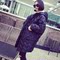 上下架计划:2014冬装A*NE欧美羽绒棉连帽棉衣女中长款棉服宽松大码加厚外套潮