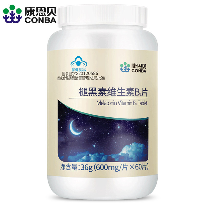 CONBA/康恩贝 褪黑素维生素B6片 600mg/片*60片在类目 保健食品/膳食营养补充食品, 保健食品中 - 来自Buy2taobao.com提供专业的淘宝代购服务
