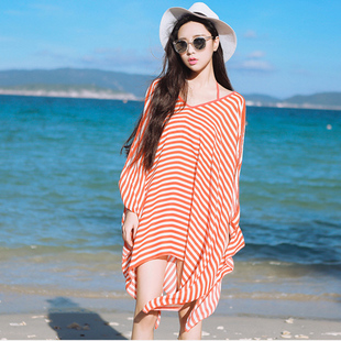 贝迪斯泳衣女2019韩版小胸聚拢时尚，罩衫三件套分体温泉比基尼