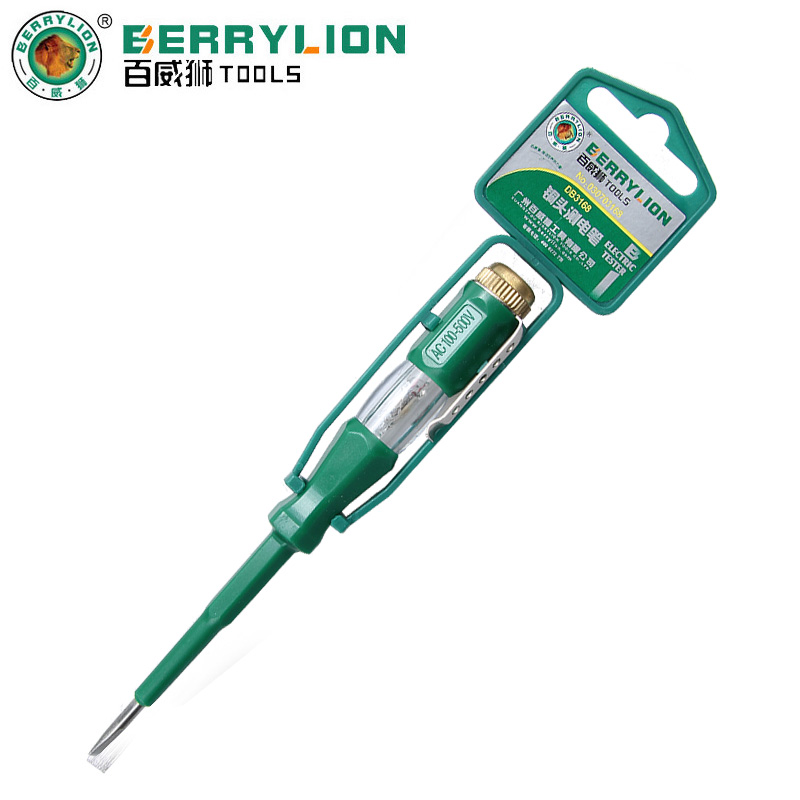 Berry Lion/百威狮 铜头测电笔 电笔 试电笔 电路检测在类目 五金/工具, 手动工具, 电子电工工具, 测电笔中 - 来自Buy2taobao.com提供专业的淘宝代购服务