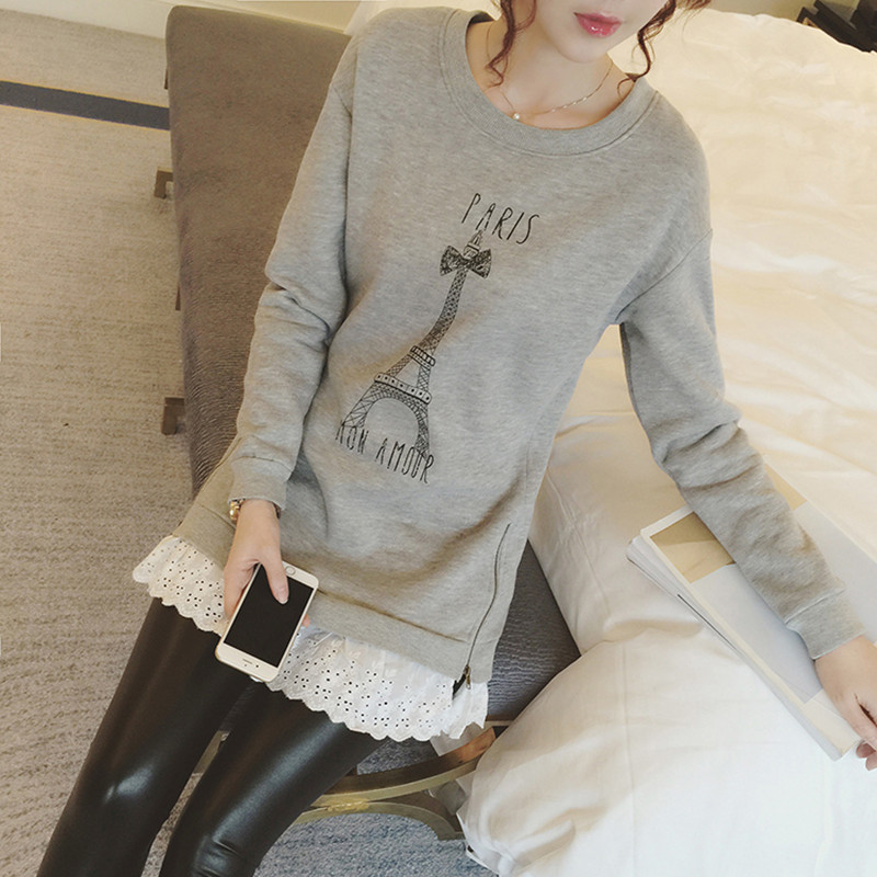 postpartum go out Nursing clothes Sweater Spring and autumn payment fashion Large Easy Nursing clothes jacket Long sleeve Sweaterin the Maternity/Maternal supplies/Nutrition , Maternity , Sweater/Fleece category - from Buy2taobao.com to provide professional Taobao agent buy service