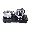 泡茶四合一电磁炉茶具，套装烧水壶，茶道三合一不带抽水