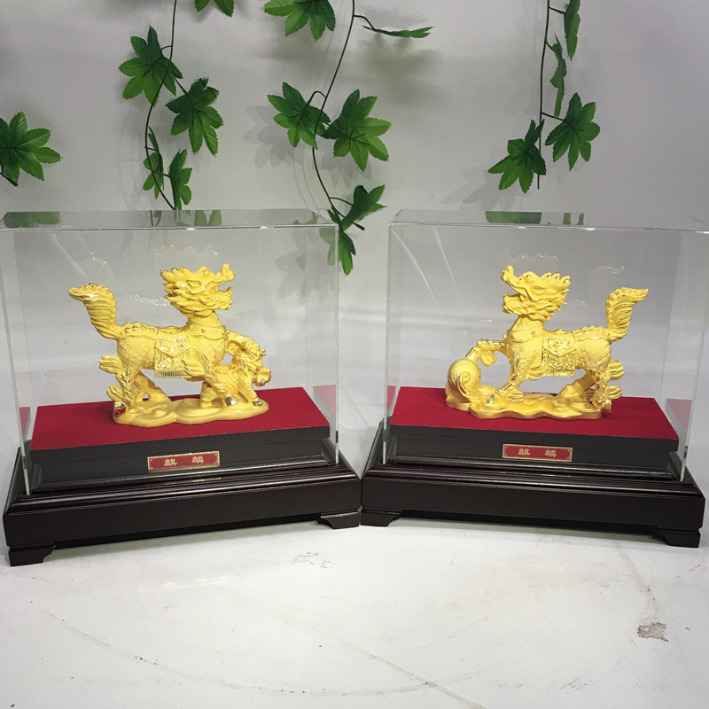 招财麒麟公母足银招财摆件家居饰品工艺品纯银饰一对金麒麟f0704|ruв категории Украшения,ювелирные изделия, украшения - от Buy2taobao.com для оказания профессиональной услуги покупки агента Taobao