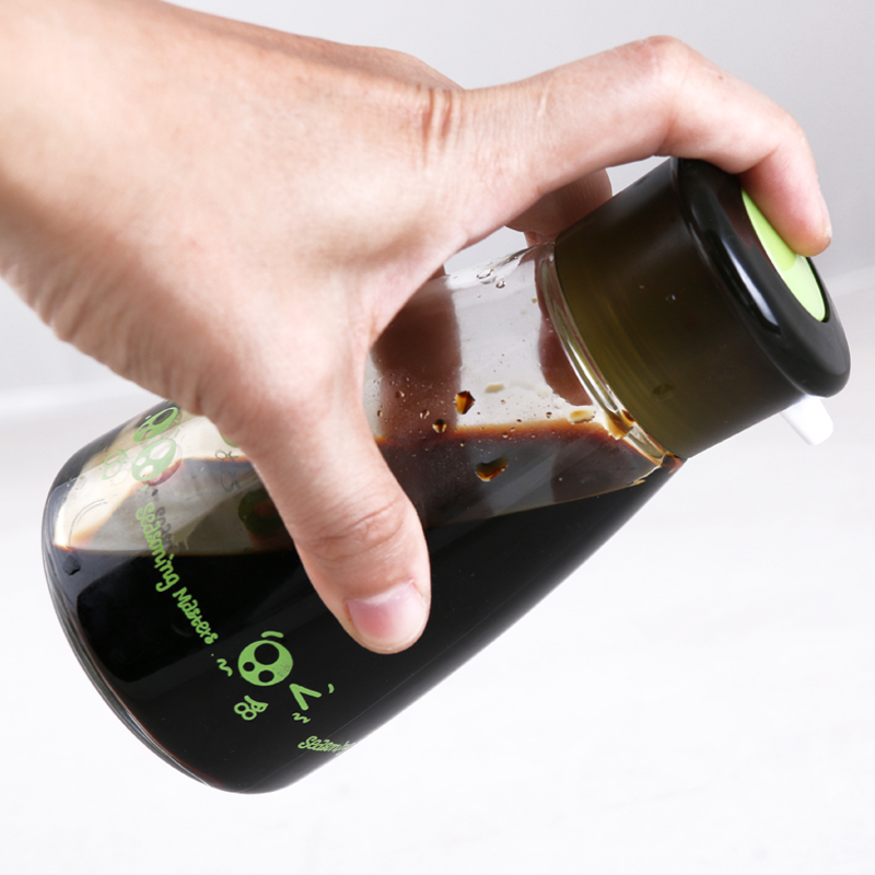 按压式玻璃油壶 密封防漏调味瓶 创意酱油醋瓶调味罐250ml|ruв категории кухня/посуда, кухонный Гаджет/кухня хранения, тарного хранения/кухня хранения посуды, масленка - от Buy2taobao.com для оказания профессиональной услуги покупки агента Taobao