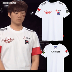 skt战队队服T桖英雄联盟S7 LOL短袖纯棉短袖