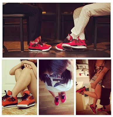 上下架计划:香港代购AIR JORDAN4代奥利奥AJ4南海岸气垫低帮男女篮球鞋运动鞋