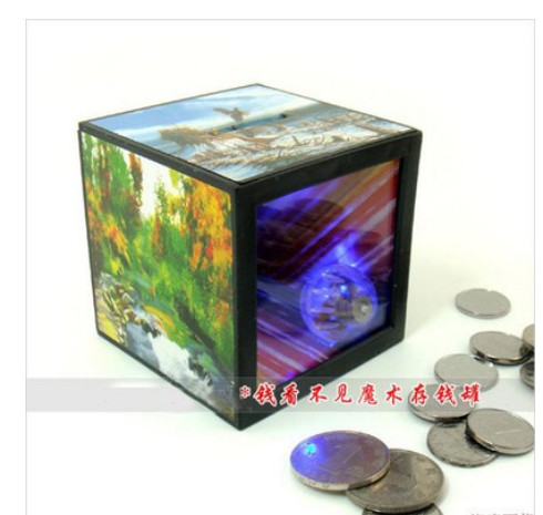 新奇特礼品 魔术闪光存钱储钱罐玩具创意生日礼物钱币消失存钱罐在类目 节庆用品/礼品, 创意礼品, 储蓄罐中 - 来自Buy2taobao.com提供专业的淘宝代购服务