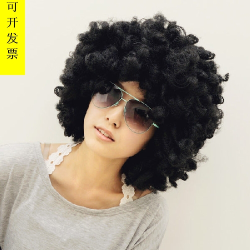 节日道具cos表演超大爆炸头球迷假发套男女彩色黑色夜店假发在类目 美发护发/假发, 假发, 整顶假发中 - 来自Buy2taobao.com提供专业的淘宝代购服务