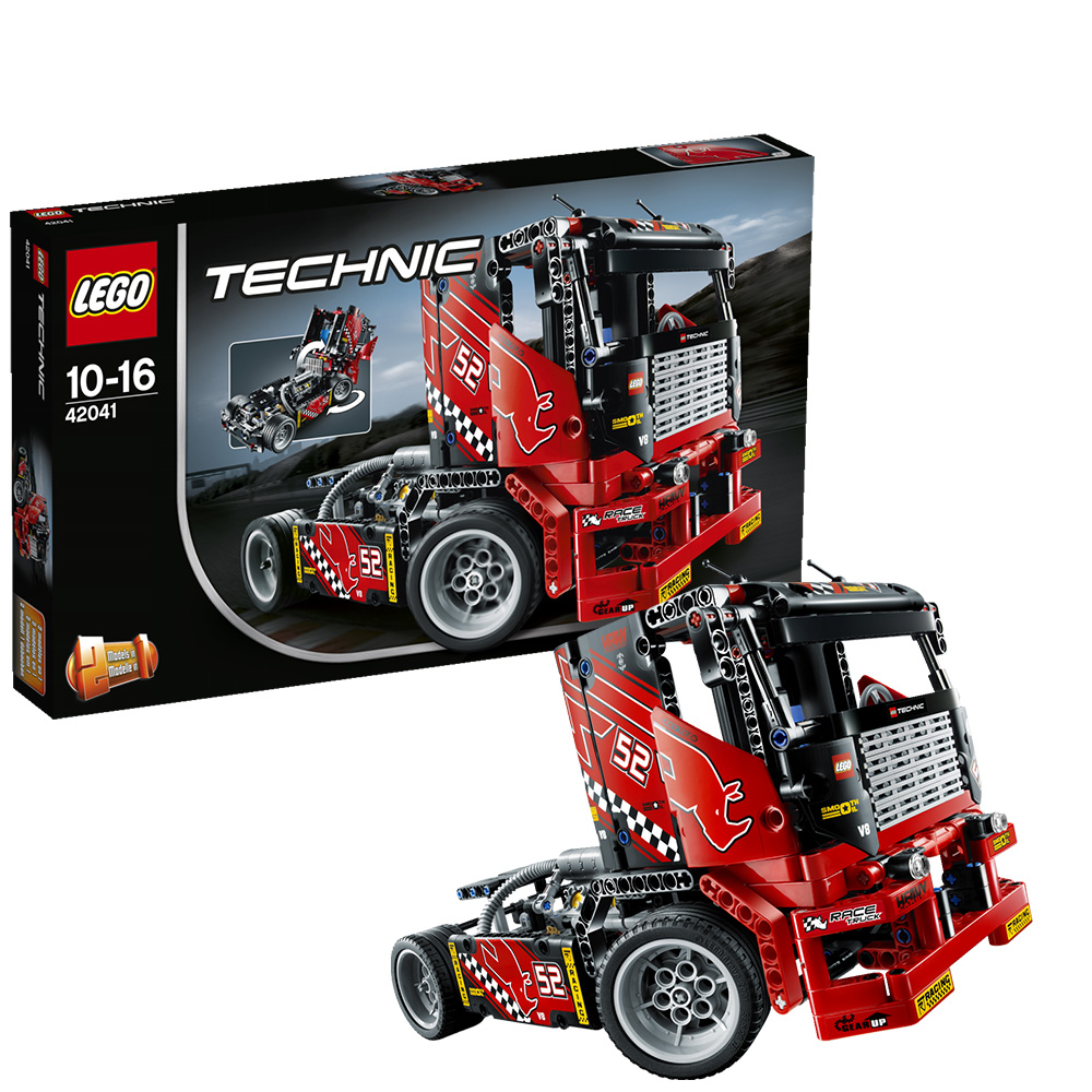 乐高机械组42041赛道卡车 LEGO TECHNIC 积木玩具拼搭赛车